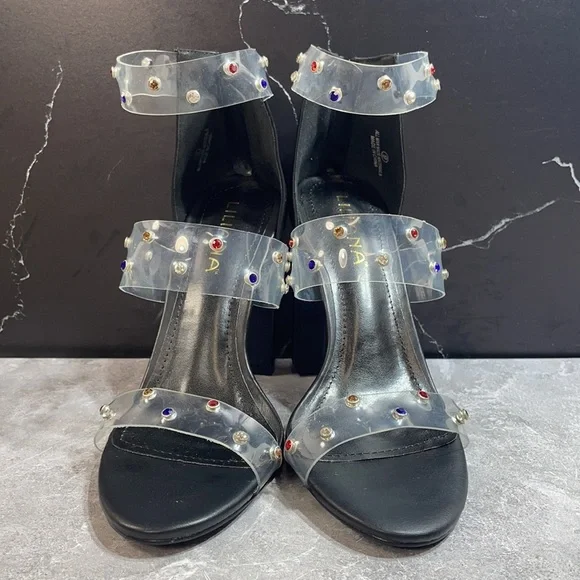 Liliana Heels Black Size 9m - Picture 2 of 10